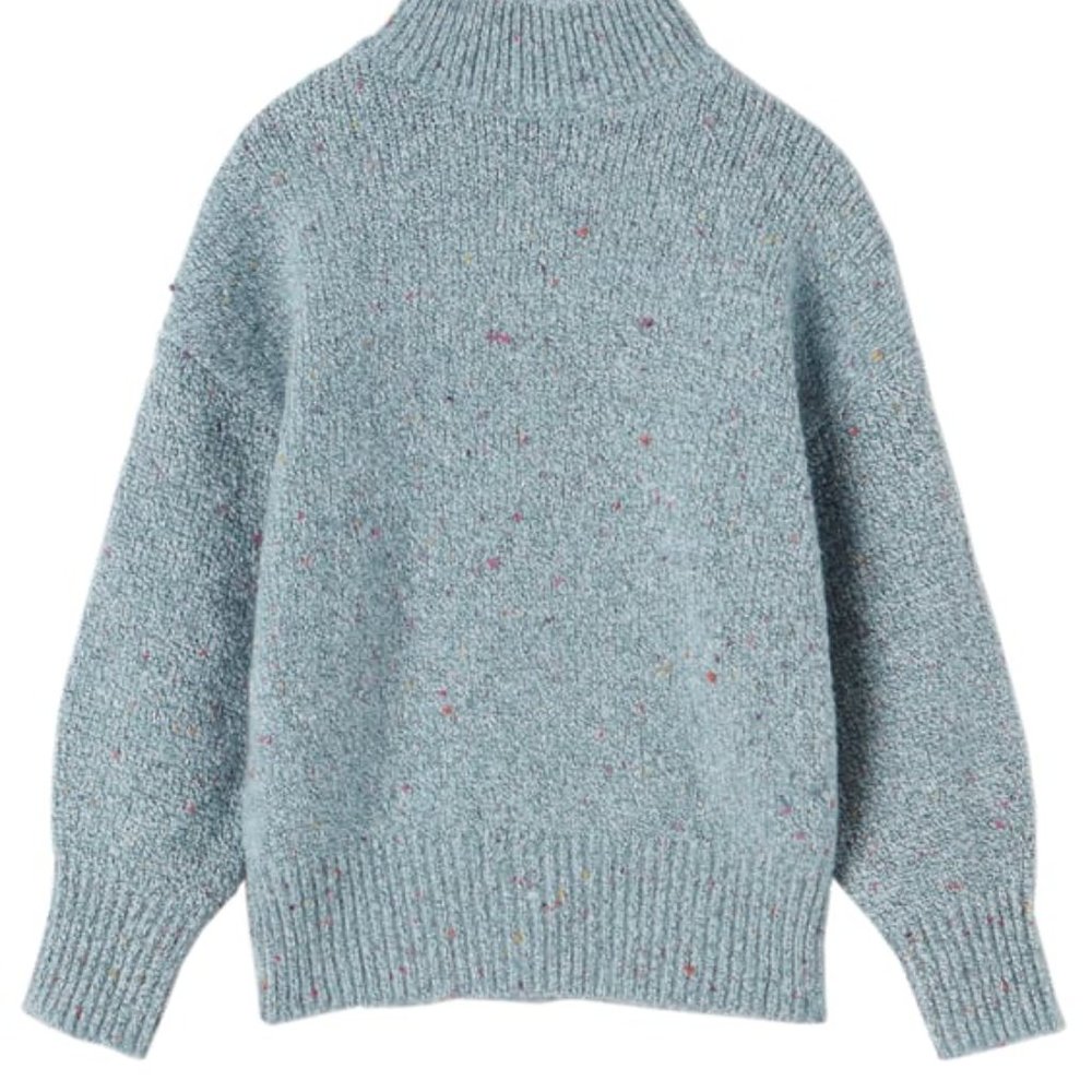 Knit sweater and matching crossbody bag, size 9-10